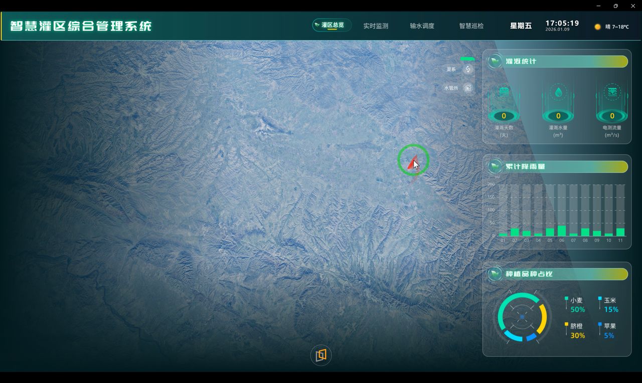 智慧灌区(基础版) 界面